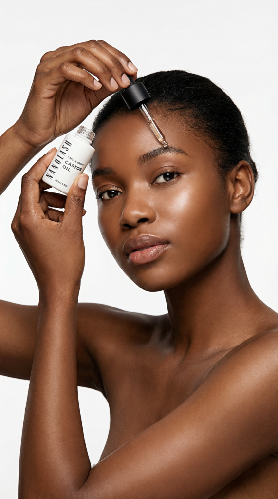 risiiniöljy kulmakarvat nanolash